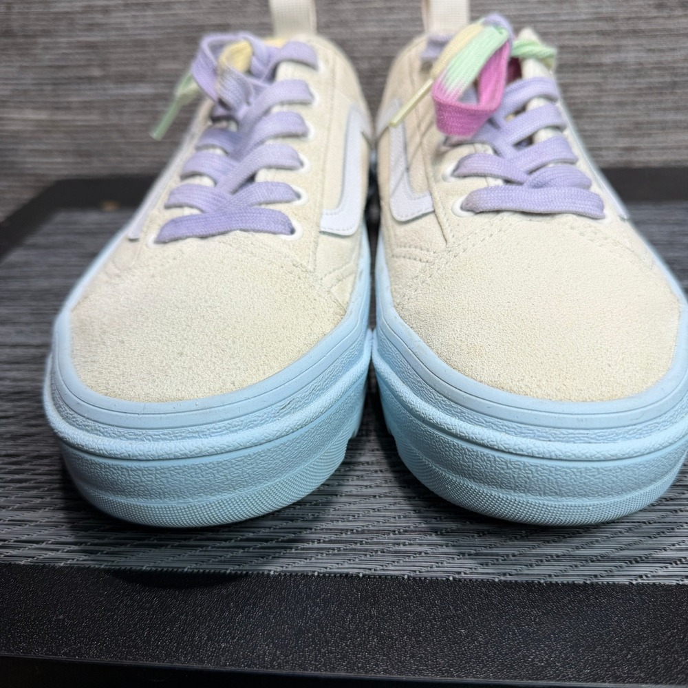Vans Sneakers Women 9 Cream Old Skool Sententry WC Platform Pastel Lug Sole - Picture 4 of 15